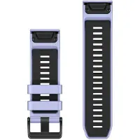Garmin Quickfit-armbänder blueberry/schwarz 26 mm