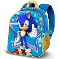 KARACTERMANIA Sonic 3d Elite Star 7.5l 30x25x10 Cm Rucksack One Size