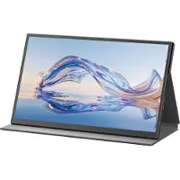 Denver Monitor PMO-18501, 18,5 Zoll, Full HD 1920 x 1080 Pixel, 30 ms, 100 Hz, portable