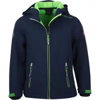 TROLLKIDS - Kid's Trollfjord Jacket - Softshelljacke Gr 122 blau