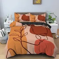 OEM Orangerot-orange Dekanliegen-Unterbett-Übertäckung 220x240 cm