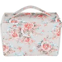 OEM Farbige Etui-Organiser mit 250 Fächern in Rosen-Design - Praktische Kugelschreiberhalter und Aufbewahrungsbox