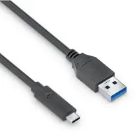 PureLink USB-C Kabel iSerie, USB-C auf USB-A, 3.1, Gen 1, 5Gbps, schwarz, 2,0 m