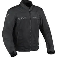Difi Ibiza Air 2 Motorrad Textiljacke, schwarz, XL