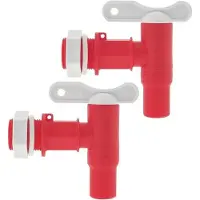 Markenlos Ablasshahn Regentonne 3/4 Zoll (2x)