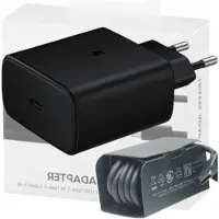Samsung Adapter 45W & 15W Schnellladegerät Autoladegerät Dual Port USB-C Car Charger