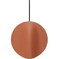 Zafferano Sirio Keramik-Wandleuchte aus Terrakotta, 8 W LED, 2700 K, 625 lm, Durchmesser 24 cm, Italy, Design für Innenbeleuchtung, Schutzart IP40
