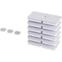 OEM Vervangbare Filtern für Smart Cat Wasserspiel: Set für 3 Monate, 6 Filtern, 3 Schwämme (1 Pack)