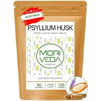 MoriVeda Psyllium Husk Kapseln 120 St