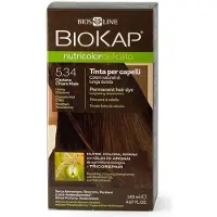 Biokap Nutricolor Delicato 5.34 Honig Kastanie Sanfte Färbung 140 ml