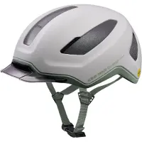 Ked Reach DT1 Mips Fahrradhelm, Tourenhelm, Cityhelm, K-Fit 3D Anpassung, Visier, Rib Cage Belüftung, 370g : grey light sage : M (54-58 cm)
