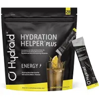 Hydraid Plus Energy Lemon Iced Tea Elektrolyt Pulver Sticks 20 St