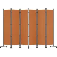 OEM Opvouwbare Scheidingswand - 6 Paneelen - 308x185cm - Thuiskantoor