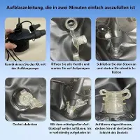 OEM Aufblasbares Autoluftbett für Kofferraum, 2 Personen, schwarz