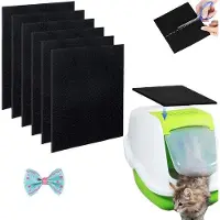 OEM Kattenfilter mit Aktivkohle, hoher Absorptionsfähigkeit, für Katzenkompost, Set von 6 Stücken