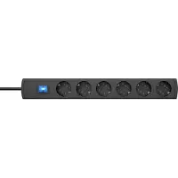Kopp 234105009, 1,4 m, Drinnen, IP20, Anthrazit, Thermoplast, 12 AC-Ausgänge
