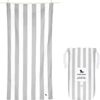 Dock & Bay Beach Towel XL Goa Grey 200x90cm