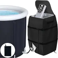 OEM Schwarze wasserdichte Spa-Abdeckung, verstellbar und klappbar, für Warmwasserpumpen