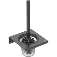Ideal standard Recyceltes Aluminium Closetborstelgarnitur, 347x170x160 mm, Mattschwarz