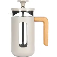 La Cafetière Pisa 3-tassen Kaffeebereiter Latte Holzgriff