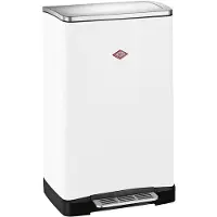 Wesco Tret-Abfallsammler "Big Double Boy" 36000 ml weiß matt
