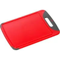 WMF Silit 2142274681 Schneidebrett 38 x 25 cm, rot