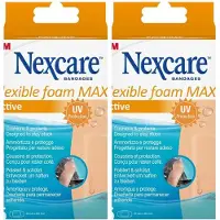 3M Nexcare flexible foam Maxi active Strips 50x101 mm 2x 2x5 St Pflaster