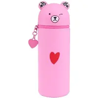 OEM Rosa Silikon Etui, 2in1, Stehend, für Mädchen
