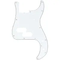 Fender 60s Vintage Precision Bass-Schlagbrett mit 13 Schraublöchern 3-lagig White