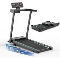 PH Fitness TH-900 Laufband klappbar, 12 km/h, Bluetooth, 3,0 PS Spitze