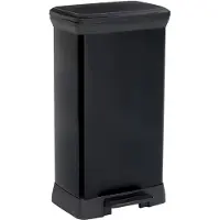 Curver Deko-Eimer 50 l schwarz