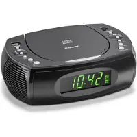 Kärcher UR 1308 CD-Radiowecker (CD Player / UKW Radio, 20 Senderspeicher)