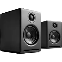 Audioengine Powered Desktop Speakers A2+BT Wireless Satin Black (Pair)