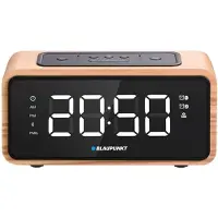 Blaupunkt CR65BT, Tragbar, Analog & Digital, FM, PLL, LED, Schwarz, Holz, Tasten