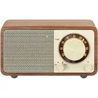 Sangean WR-7, Tragbar, FM, 4 Ohm, 1,27 cm (0.5"), Walnuss, Junge/Mädchen
