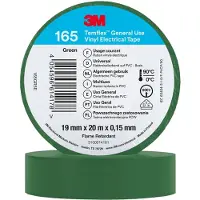3M Temflex Vinyl-Isolierband 165, 19 mm x 20 m