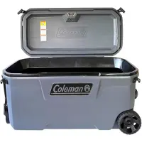 Coleman 2213849, Grau, Polyurethan, Polyurethan (PU), 2 Rad/Räder, Schwarz, 97 l