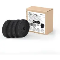 StarTech.com .com HKLP15054PK, Kabelbinder mit Klettverschluss, Universal, Schwarz