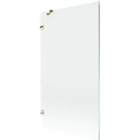 Mexen Lunar Duschabtrennung 1-flügelig 100 x 150 cm, transparent, gold - 897-100-000-50-00