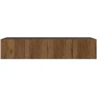 MargaretHadas24 Margaret Hadas24 TV-Schrank Nicole Fernsehschrank TV-Lowboard 200 cm Hängend modernes Design Wohnzimmer Wandmontage, TV Möbel schwarz, catania