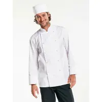 Chaud Devant Warm Vorne 22704 Kochjacke Hilton Poco Blanc | M