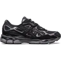 Asics Unisex. 1201A789 Turnschuhe Gel NYC schwarz (45), Wohnung, Schnürsenkel, Lässig, Sportlich, Laufen, Multisport