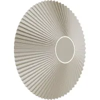 Loom Design Ballerina LED-Wandlampe, creme, Ø 35 cm - , Ballerina, dimmbar, Beige, für Wohnzimmer, Aluminium, Modern