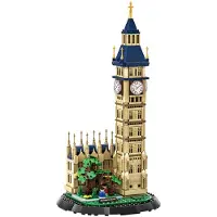 Wange Elizabeth Tower in London, Großbritannien