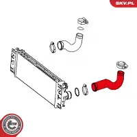 ESEN SKV Ladeluftschlauch 24SKV606