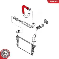 ESEN SKV Ladeluftschlauch 24SKV969