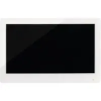 ABUS 10" PoE Touch Monitor weiss, LAN/WiFi für Türsprechanlage