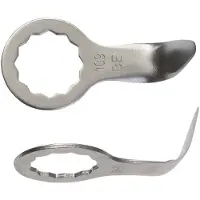 Fein Schneidmesser gerade Form, Schneidenlänge 14 mm, Gesamtlänge 65 mm
