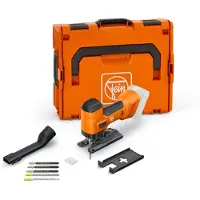 Fein Akku-Stichsäge für Metall und Holz 26 mm Hub, F-IRON Jig 26 AS