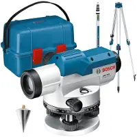 Bosch Professional Set Gol 32 D+bt 160+gr 500 Professional Optisches Nivelliergerät